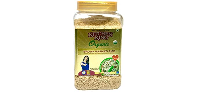 Kitchen King Basmati Rice - Organic Brown Rice