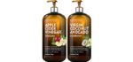 Majestic Pure Coconut Scent - Cruelty Free Organic Shampoo for Dandruff