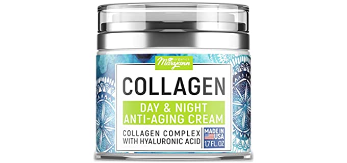 MARYANN ORGANICS Collagen Cream - Organic Face Moisturizer