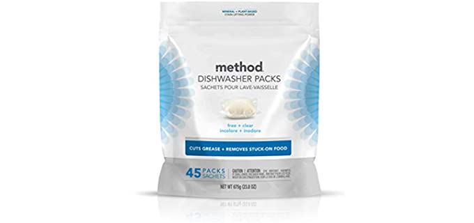 Method Lights Free - Organic Dishwasher Soap Packs