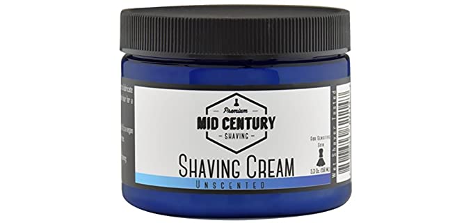 Mid Century Shaving Soap - Organic Shaving Cream