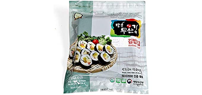 Moosankim Organic Seaweed - Organic Nori for Kimbap