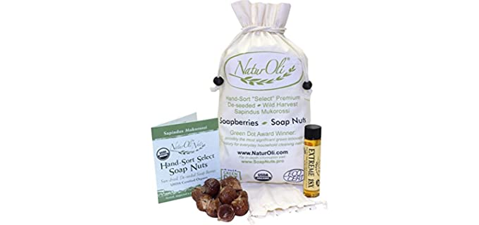 NaturOli Seedless - Organic Detergent Soap Nuts