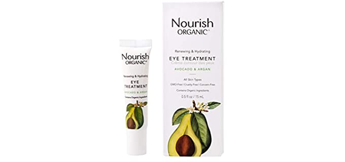 Nourish Organic Renewing - Cooling Eye Treatment Cream