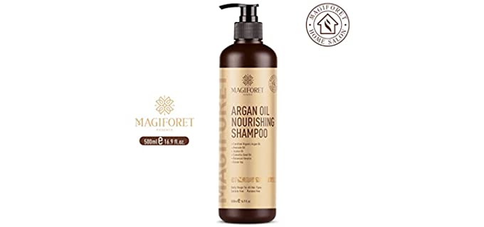 MagiForet Argon Oil - Organic Nourishing Shampoo for Oily Hair