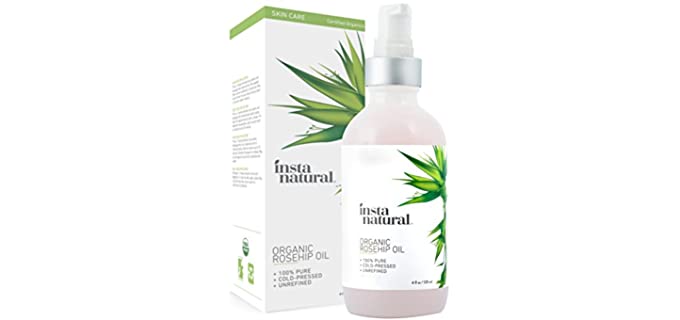 InstaNatural 100% Virgin - Organic Rosehip Seed Oil