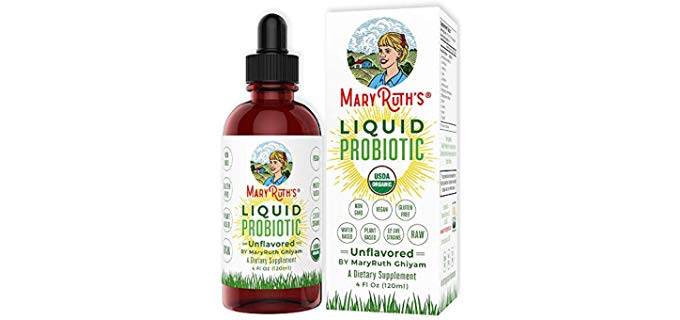 MaryRuth Organics Plant-Based - Organic Probiotics