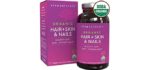 Viva Naturals 120 Tabs - USDA Organic Biotin Supplement