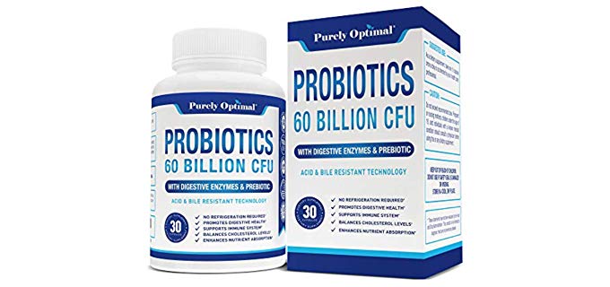 PURELY OPTIMAL Premium - Organic Probiotics