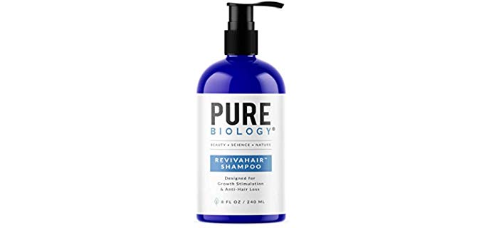 Pure Biology Premium - Best Organic Hair Loss Shampoo