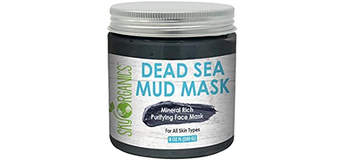 Sky Organics Detoxifying - Organic Dead Sea Mud Mask