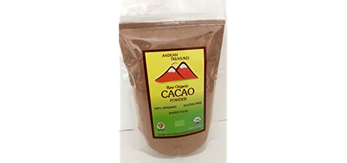 Andean Treasures Raw - Organic Dark Chocolate Powder