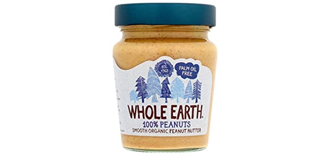 Whole Earth 100% Peanuts - Smooth Organic Peanut Butter