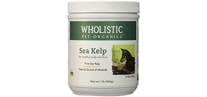 Wholeistic Per Organics Pet Kelp Powder - Organic Kelp Powder for Dogs and Cats