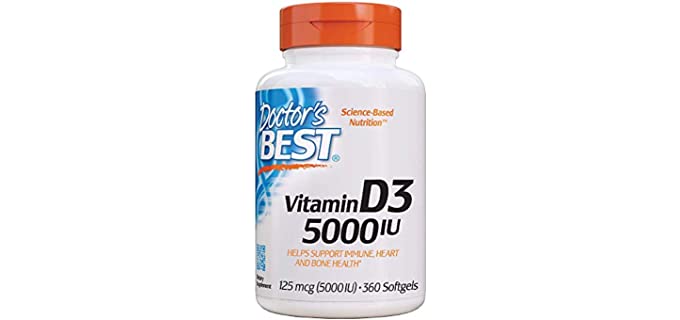 Doctor's Best Softgel - Vitamin D3 Supplements