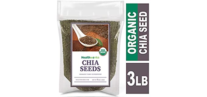Healthworks Certified Organic - Organic Chia Seeds