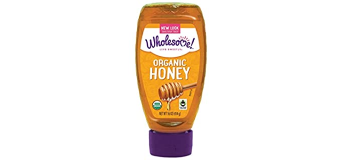 Wholesome Sweeteners Non-Glyphosate - Fair Trade Organic Honey