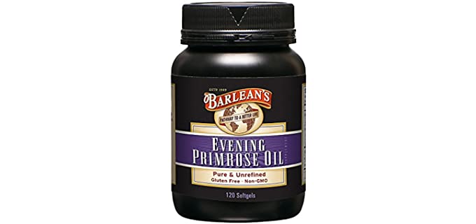 Barlean's Unrefined - Organic Evening Primrose Oil