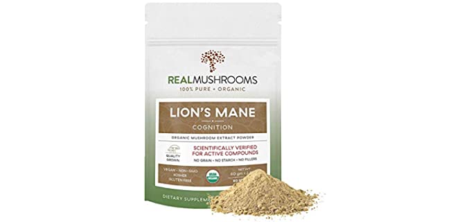 Real Mushrooms Lion’s Mane - Organic Powder