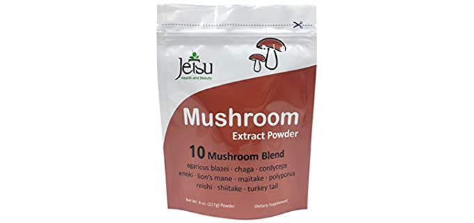 Jetsu 10 Blend - Organic Mushroom Powder
