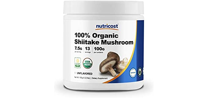 Nutricost Shiitake - Organic Mushroom Powder