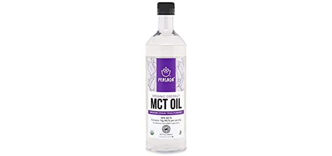 Prasada 98% MCTs - Organic MCT Oil