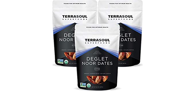 Terrasoul Superfoods Deglet - Organic Dates