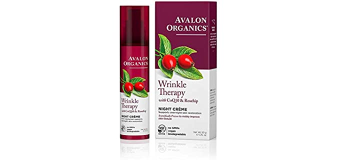 Avalon Organics Wrinkle Therapy - Organic Night Creme