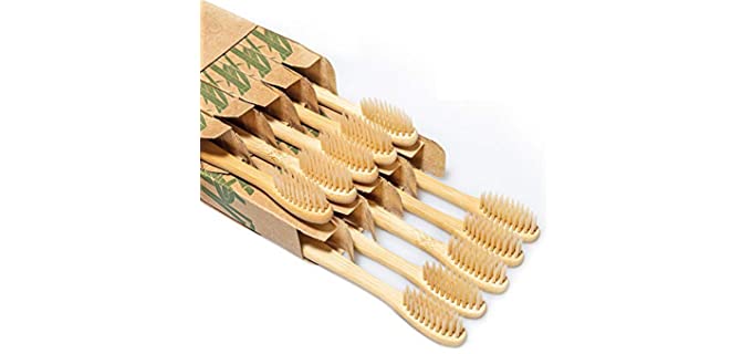 Daletu Reusable - Organic Bamboo Toothbrushes