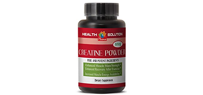 Health Solution Prime Monohydrate - Organic Creatine Powder