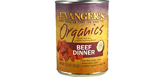 Evanger's Dog & Cat Food Organic - Beef Dinner Dog Food