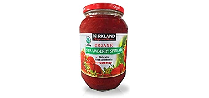 Kirkland Signature Fruit Spread - Organic Strawberry Jam