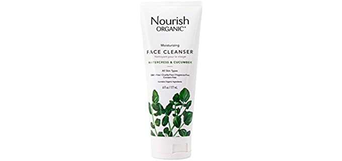 Nourish Organic Moisturizing - Organic Face Cleanser