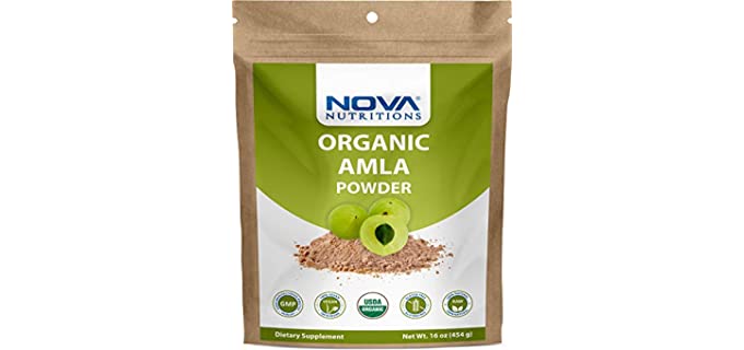 Nova Nutritions Healthy - Organic Amla Powder