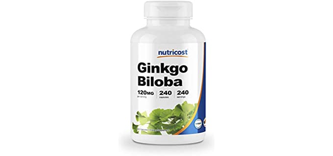 Nutricost 120 mg - Ginkgo Biloba Capsules