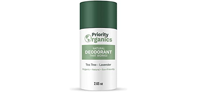 Priority Organics Natural - Eco-friendly Organic Deoderant