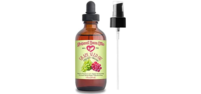  Natural Born Oils Pure - Organic Grape Seed Oil