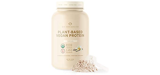 SB Organics Plant-Based - Organic Vegan Protein Powder