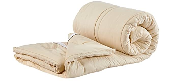 Sleep and Beyond 80-inch - Organic Wool Mattress Topper