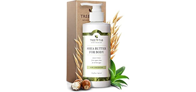 Tree to Tub Lotion - Organic Dry Skin Moisturizer