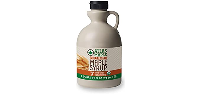 Atlas Maple Grade A - Organic Maple Syrup