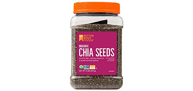 BetterBody Foods Omega-3 - Organic Chia Seeds