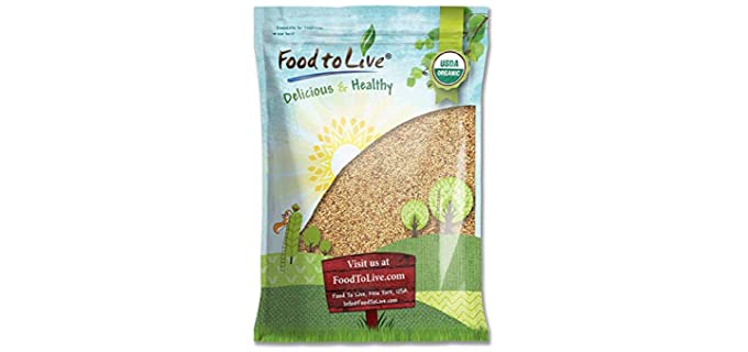 Food to Live Vegan - Organic Alfalfa Sprout Seeds