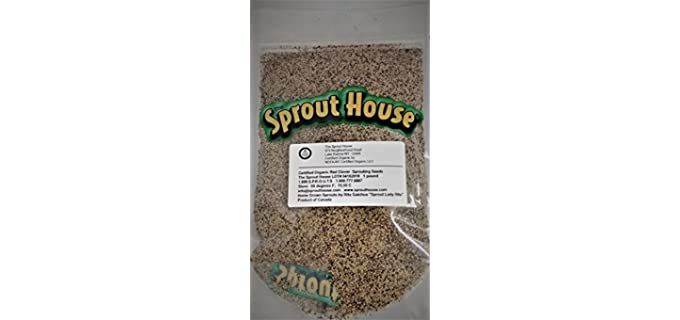 The Sprout House Non-GMO - Organic Sweet Clover Sprouting Seeds