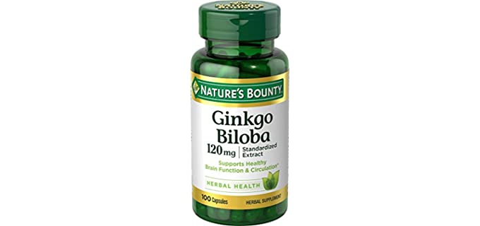 Nature's Bounty Herbal - Ginkgo Biloba Pills