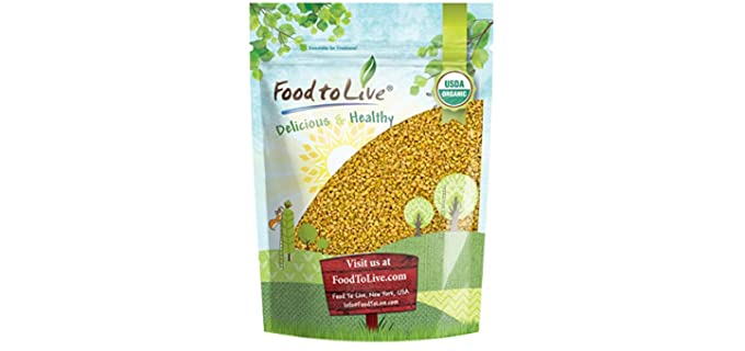 Food to Live Raw - Organic Fenugreek Seeds