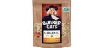 Quaker Whole Grain - Organic Rolled Oatmeal