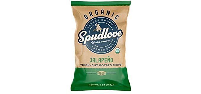 SpudLove Jalapeño - Organic Potato Chips