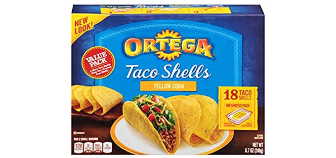 Ortega Store Yellow Corn - Organic Taco Shells