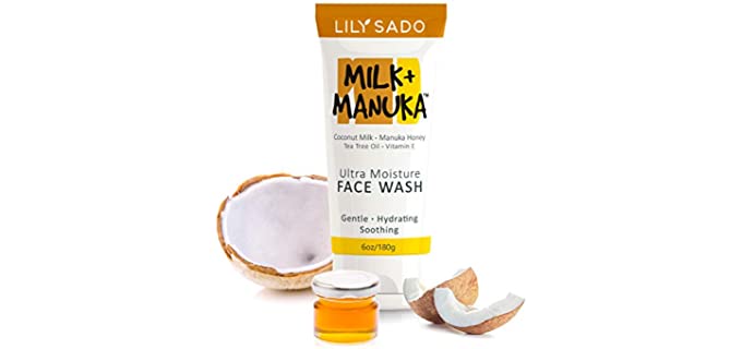 Lily Sado Hydrating - Vegan Best Organic Face Cleanser